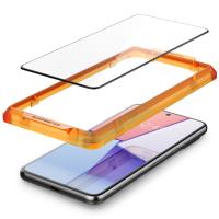 Spigen Alm Glass FC - Szkło hartowane do Google Pixel 8 Pro (Czarna ramka)