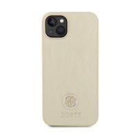 Guess 4G Strass Metal Logo - Etui iPhone 15 (złoty)