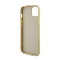 Guess 4G Strass Metal Logo - Etui iPhone 15 (złoty)
