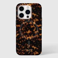 Kate Spade New York Protective MagSafe - Etui iPhone 15 Pro (Transparent Tortoise) Kate Spade New York Protective MagSafe - Etui iPhone 15 Pro (Transparent Tortoise)