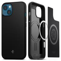 Spigen Mag Armor MagSafe - Etui do iPhone 13 (Matte Black) Spigen Mag Armor MagSafe - Etui do iPhone 13 (Matte Black)