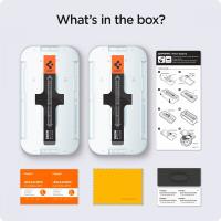 Spigen GLAS.TR EZ FIT Privacy 2-Pack - Szkło hartowane z filtrem prywatyzującym do iPhone 16e / iPhone 14 / iPhone 13 Pro / iPhone 13 2 szt