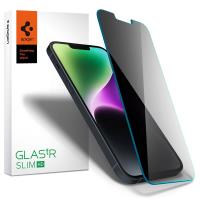 Spigen Glas.TR Slim - Szkło hartowane z filtrem prywatyzującym do iPhone 14 / iPhone 13 Pro / iPhone 13 Spigen Glas.TR Slim - Szkło hartowane z filtrem prywatyzującym do iPhone 14 / iPhone 13 Pro / iPhone 13