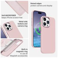 Crong Color Cover LUX Magnetic - Etui iPhone 15 Pro MagSafe (czarny)