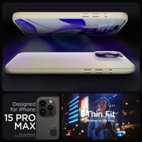 Spigen Thin Fit - Etui do iPhone 15 Pro Max (Beżowy)