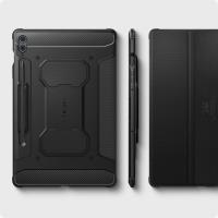 Spigen Rugged Armor Pro - Etui do Samsung Galaxy Tab S9 FE+ 12.4" (Czarny)