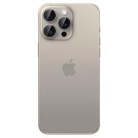 Spigen Optik Pro GLAS.TR EZ Fit Camera Protector 2-Pack - Szkło ochronne na obiektyw do iPhone 15 Pro / 15 Pro Max / iPhone 14 Pro / 14 Pro Max (2 szt) (Natural Titanium)