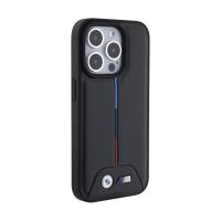 BMW Quilted Tricolor - Etui iPhone 15 Pro (czarny)