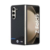 BMW Leather Carbon - Etui Samsung Galaxy Z Fold 5 (czarny) BMW Leather Carbon - Etui Samsung Galaxy Z Fold 5 (czarny)