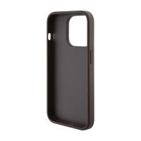 Guess Grip Stand 4G Triangle Strass Logo - Etui iPhone 15 Pro Max (brązowy)