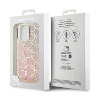 Hello Kitty IML Gradient Electrop Crowded Kitty Head - Etui iPhone 15 Pro Max (różowy)