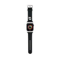 Karl Lagerfeld 3D Rubber Karl Head NFT - Pasek do Apple Watch 38/40/41 mm (czarny)
