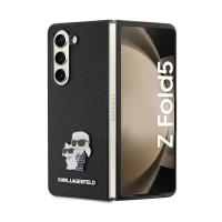 Karl Lagerfeld NFT Saffiano Karl & Choupette Pin - Etui Samsung Galaxy Z Fold 5 (czarny) Karl Lagerfeld NFT Saffiano Karl & Choupette Pin - Etui Samsung Galaxy Z Fold 5 (czarny)
