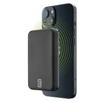 Cellularline MAG 5000 - Power bank indukcyjny 5000mAh 7.5W MagSafe (czarny) Cellularline MAG 5000 - Power bank indukcyjny 5000mAh 7.5W MagSafe (czarny)