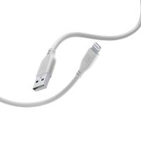 Cellularline Soft Cable - Kabel USB-A do Lightning certyfikat MFi 1.2 m (szary) Cellularline Soft Cable - Kabel USB-A do Lightning certyfikat MFi 1.2 m (szary)