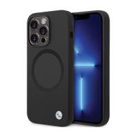 BMW Signature Liquid Silicone MagSafe - Etui iPhone 14 Pro (czarny) BMW Signature Liquid Silicone MagSafe - Etui iPhone 14 Pro (czarny)