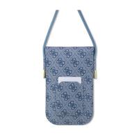 Guess 4G Metal Script Logo - Torebka crossbody na telefon (niebieski)