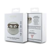 Guess True Wireless Classic EST BT5.3 - Słuchawki TWS + etui ładujące (złoty)