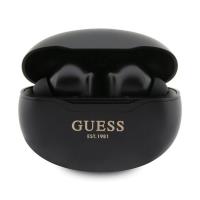 Guess True Wireless Classic EST BT5.3 - Słuchawki TWS + etui ładujące (czarny)