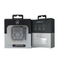 Mercedes Large Star Pattern - Etui AirPods 1/2 gen (czarny)