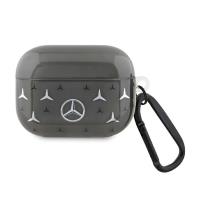 Mercedes Large Star Pattern - Etui AirPods Pro (czarny)