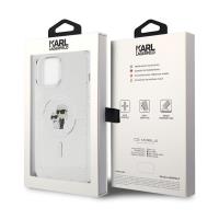 Karl Lagerfeld Karl & Choupette Glitter MagSafe - Etui iPhone 13 Pro Max (przezroczysty)