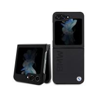 BMW Leather Hot Stamp - Etui Samsung Galaxy Z Flip 5 (czarny) BMW Leather Hot Stamp - Etui Samsung Galaxy Z Flip 5 (czarny)