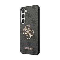 Guess 4G Big Metal Logo - Etui Samsung Galaxy S23 FE (szary)