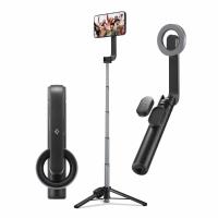 Spigen S570W MagSafe Bluetooth Selfie Stick Tripod - Statyw na smartfon / uchwyt selfie stick (Czarny) Spigen S570W MagSafe Bluetooth Selfie Stick Tripod - Statyw na smartfon / uchwyt selfie stick (Czarny)