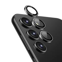 Crong Lens Ring - Szkło hartowane na obiektyw aparatu Samsung Galaxy S24+ (czarny) Crong Lens Ring - Szkło hartowane na obiektyw aparatu Samsung Galaxy S24+ (czarny)