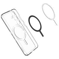 Spigen Crystal Hybrid OneTap Ring MagSafe - Etui do Samsung Galaxy S24 (Biały)