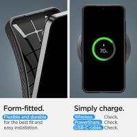 Spigen Liquid Air - Etui do Samsung Galaxy S24+ (Matte Black)