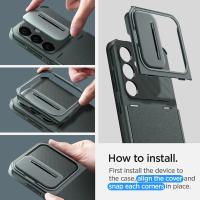 Spigen Optik Armor - Etui do Samsung Galaxy S24 (Abyss Green)