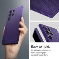 Spigen Liquid Air - Etui do Samsung Galaxy S24 Ultra (Deep Purple)
