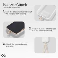 Case-Mate Phone Crossbody Rope – Smycz / pasek na ramię do telefonu (Beige)