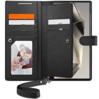 Spigen Wallet S Plus - Etui do Samsung Galaxy S24 Ultra (Czarny) Spigen Wallet S Plus - Etui do Samsung Galaxy S24 Ultra (Czarny)
