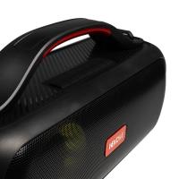 WEKOME D38 Yinla Series - Przenośny bezprzewodowy głośnik Bluetooth V5.0 30W RGB LED (Czarny)