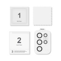 Crong Lens Ring - Szkło hartowane na obiektyw aparatu Samsung Galaxy S24 Ultra (przezroczysty)