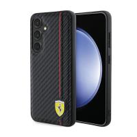 Ferrari Carbon Printed Line - Etui Samsung Galaxy S24 (czarny) Ferrari Carbon Printed Line - Etui Samsung Galaxy S24 (czarny)