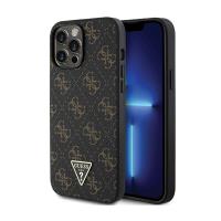 Guess 4G Triangle Metal Logo - Etui iPhone 13 Pro Max (czarny) Guess 4G Triangle Metal Logo - Etui iPhone 13 Pro Max (czarny)