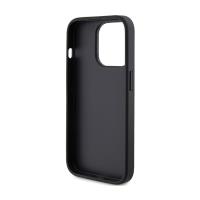 Guess 4G Bottom Stripe Metal Logo Collection - Etui iPhone 15 Pro (szary)