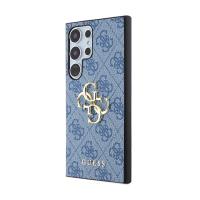 Guess 4G Big Metal Logo - Etui Samsung Galaxy S24 Ultra (niebieski)