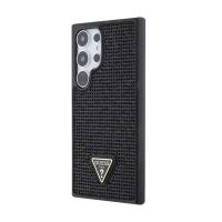 Guess Rhinestone Triangle - Etui Samsung Galaxy S24 Ultra (czarny)