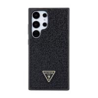 Guess Rhinestone Triangle - Etui Samsung Galaxy S24 Ultra (czarny)