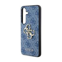 Guess 4G Big Metal Logo - Etui Samsung Galaxy S24+ (niebieski)