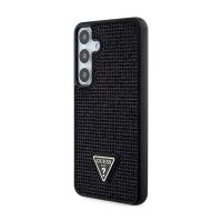 Guess Rhinestone Triangle - Etui Samsung Galaxy S24+ (czarny)