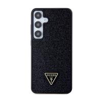 Guess Rhinestone Triangle - Etui Samsung Galaxy S24+ (czarny)