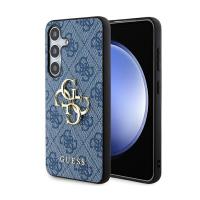 Guess 4G Big Metal Logo - Etui Samsung Galaxy S24 (niebieski) Guess 4G Big Metal Logo - Etui Samsung Galaxy S24 (niebieski)