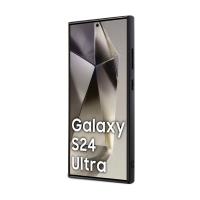 Karl Lagerfeld Fixed Glitter Ikonik Logo Metal Pin - Etui Samsung Galaxy S24 Ultra (srebrny)