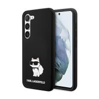 Karl Lagerfeld Silicone Choupette - Etui Samsung Galaxy S24 (czarny) Karl Lagerfeld Silicone Choupette - Etui Samsung Galaxy S24 (czarny)